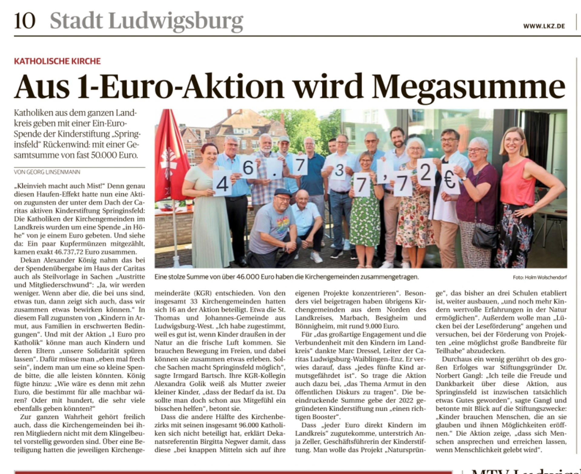 Zeitungsartikel